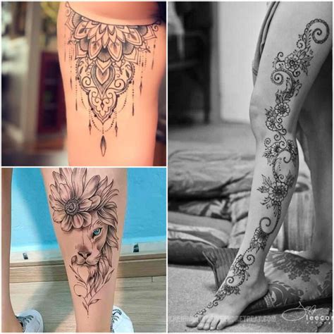 tatuaje grande en la pierna|63 tatuajes en la pierna con significado para hombres y mujeres